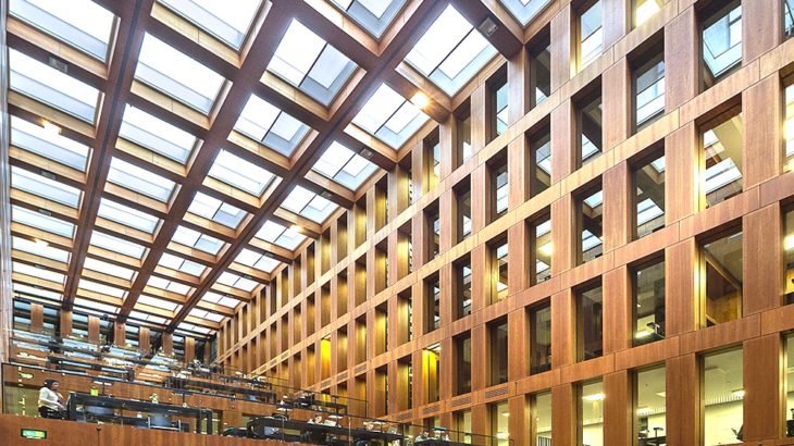 The Jacob and Wilhelm Grimm Centre - New Central Library of the Humboldt University in Berlin, Germany